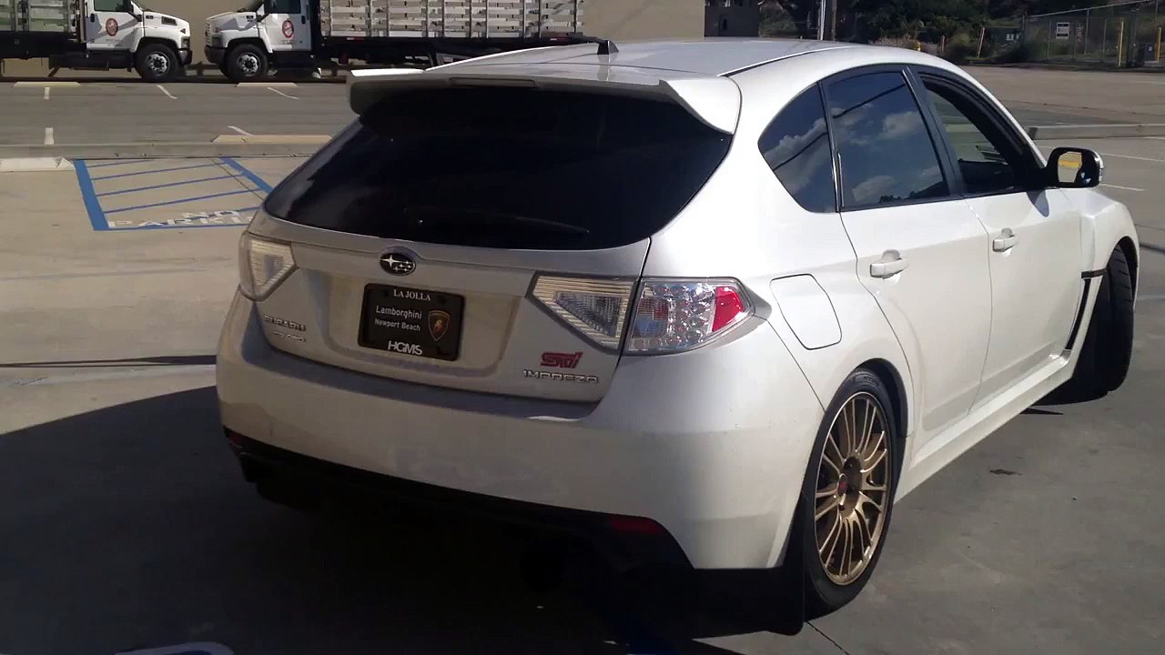 Subaru STI with Equal Length Headers