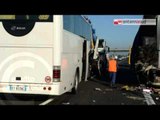 TG 19.05.15 Incidente sull'A14, coinvolto un bus di studenti di Manfredonia