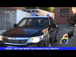 TERLIZZI | Gestivano market dela droga in casa