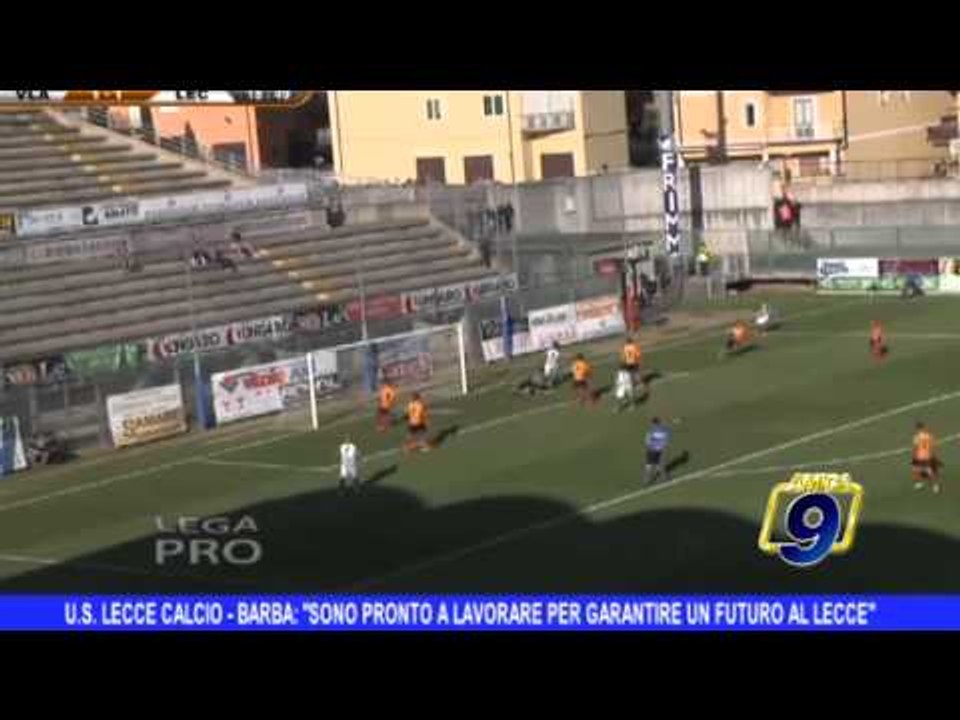 U.S. LECCE CALCIO | Barba: "Sono pronto a lavorare per garantire un futuro al Lecce"