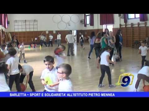 BARLETTA | Sport e solidarietà all'istituto Pietro Mennea