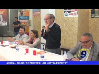 ANDRIA | Bruno: "Le periferie, una nostra priorità"