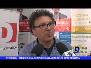 REGIONALI | Mennea: "Una petizione sulla raccolta differenziata"