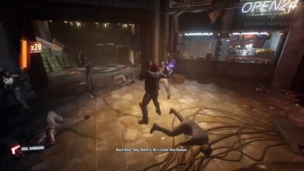 Batman : Arkham Knight - trailer de gameplay pour le DLC Red Hood