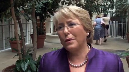 Michelle Bachelet answers questions from UK public