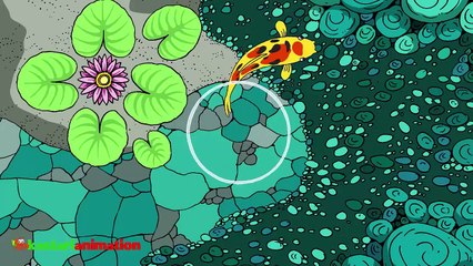 Animasi Ikan Koi Berenang   Koi Fish Swimming Animation   Komunitas Animasiku