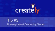 Creately Tip #3 - Drawing Lines and Connecting Shapes