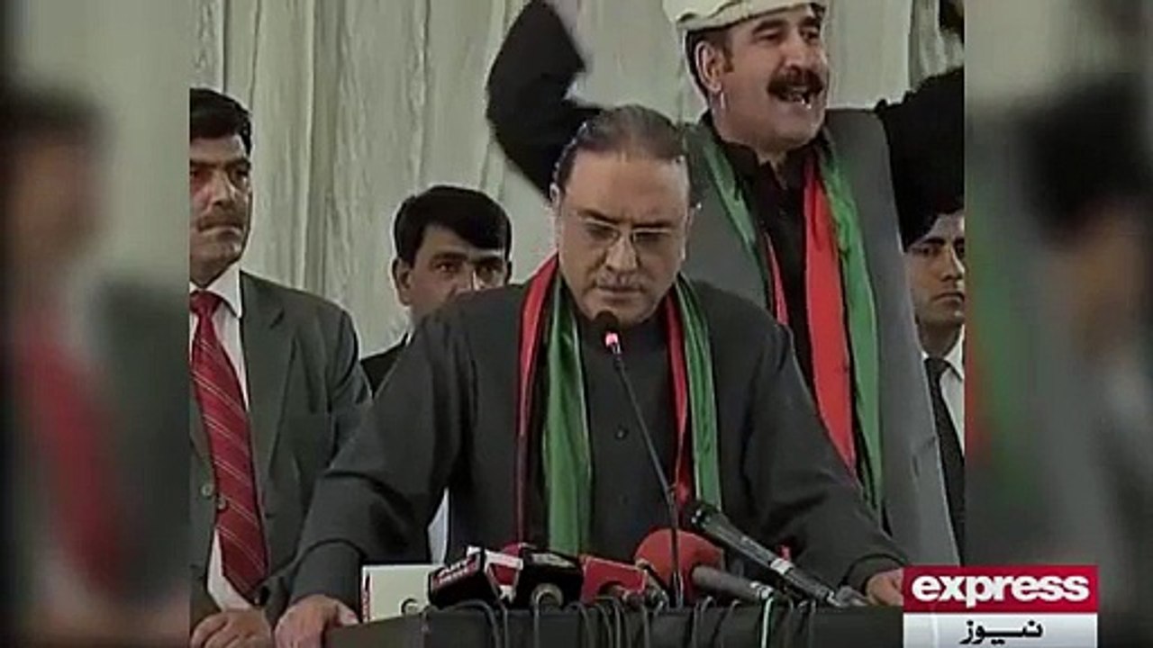 Asif Zardari bold speach against Pakistan Army