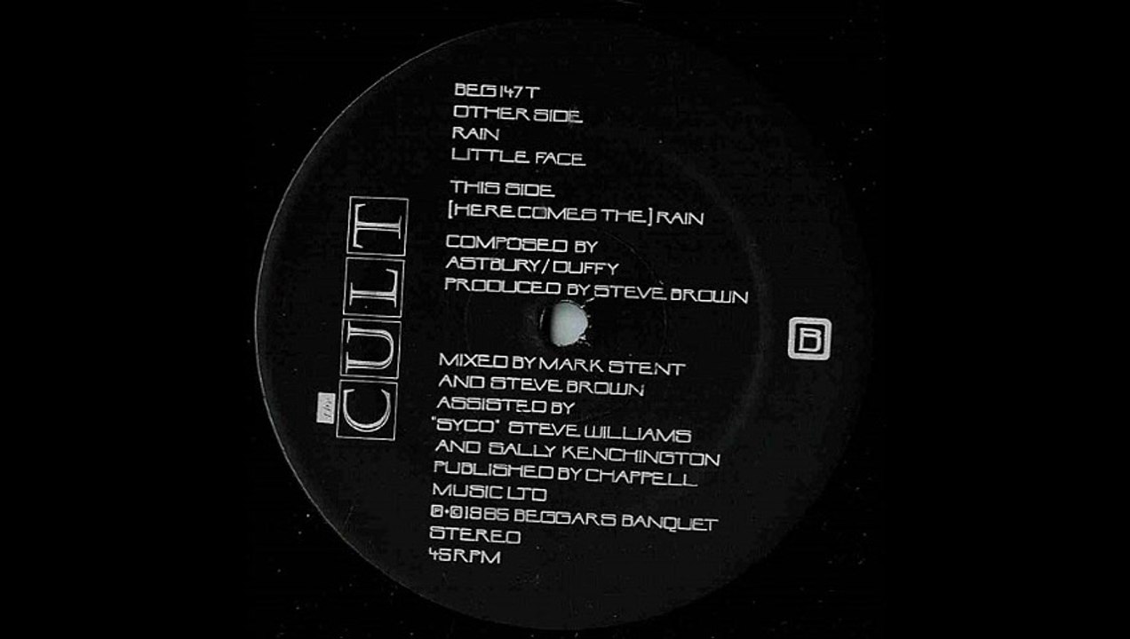 The Cult - (Here Comes The) Rain (B)