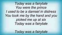 Taylor Swift - Today Was A Fairytale Lyrics