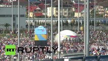 Olympic sky: Russian elite pilots perform breathtaking aerial stunts in Sochi