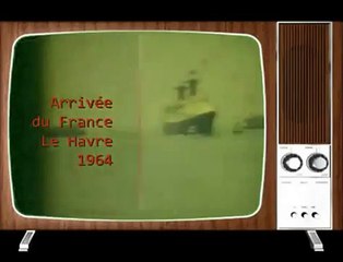 Paquebot "Le France" Le Havre 1964