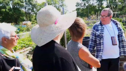 Visite du jardin partagé "la Thau-pinière"