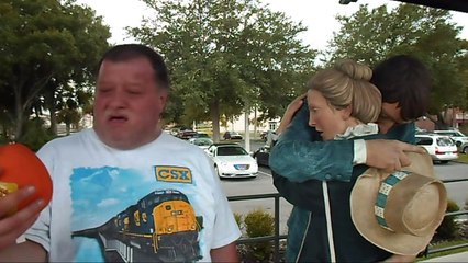 CSX Tropicana Juice Train And The Annoying Orange