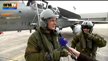 Opération Rafale: la réaction de Christophe Delay à sa descente de l’avion