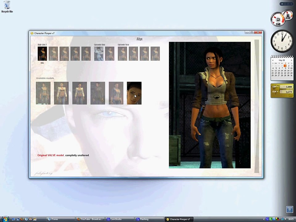 Half Life 2 Cinematic mod V7 Character Pimper