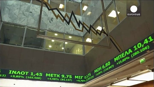 Bourse : les investisseurs parient sur un accord avec la Grèce