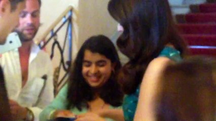 Aishwarya Rai Bachchan with fans - Cannes 2015