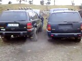 Stock Grand Cherokee 5.2 V8 vs open exhaust Grand Cherokee 5.2 V8