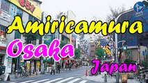 Japan Travel: Americamura lively area fashion & culture of the young, Osaka