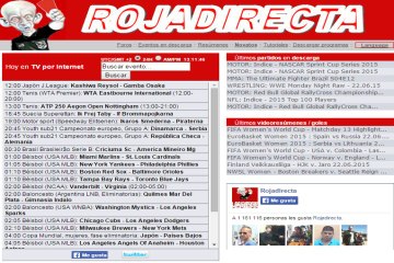 Rojadirecta dejará de emitir partidos de fútbol