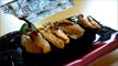[ Japanese cuisine ] Eating Sushi  UniSea urchin nigirizushi  うに握り寿司