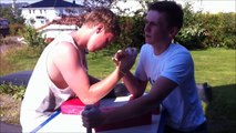 Armwrestling on Stord 11.07.2014