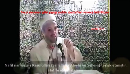 Yasin gündoğdu nafileler hakkında bakın ne diyor