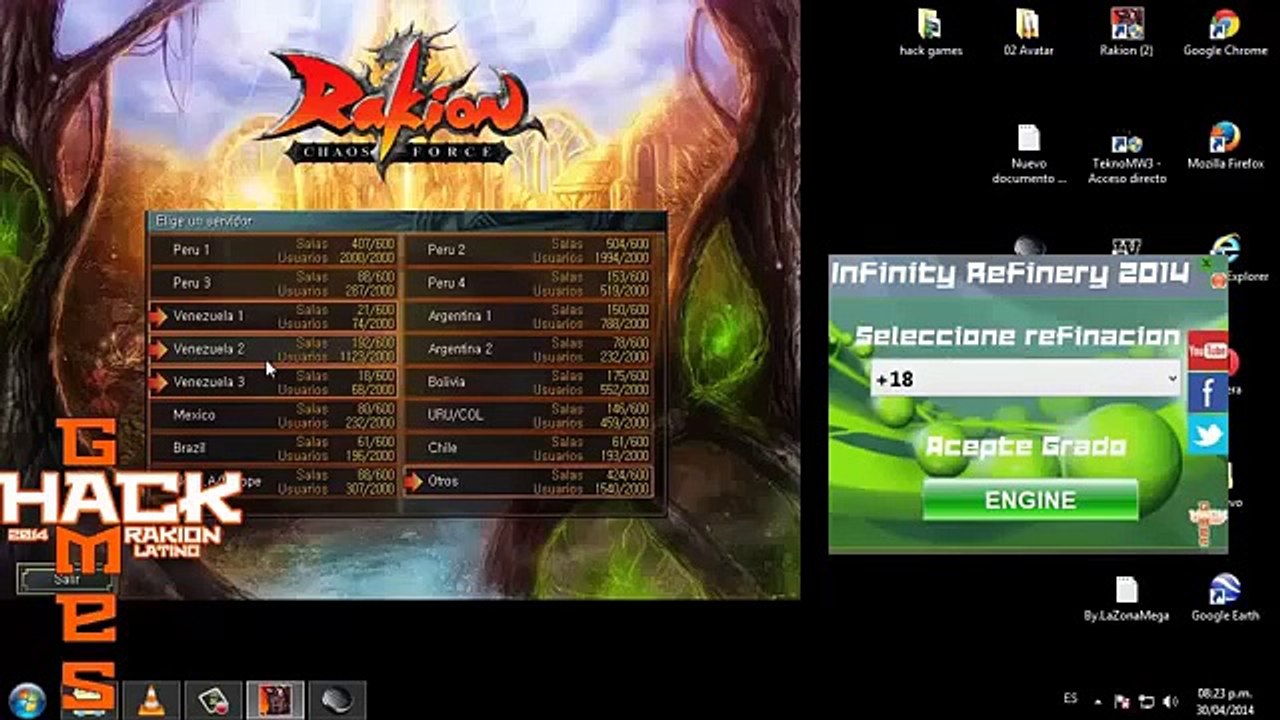 HACK REFINERIA RAKION LATINO JUNIO 2015 _ DESCARGA GRATIS