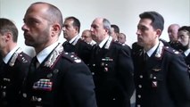 Napoli - Il generale Adinolfi visita comando provinciale Carabinieri (10.12.13)