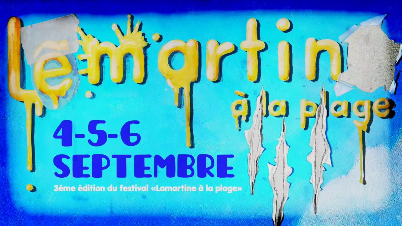 Teaser Lamartine à la plage #3