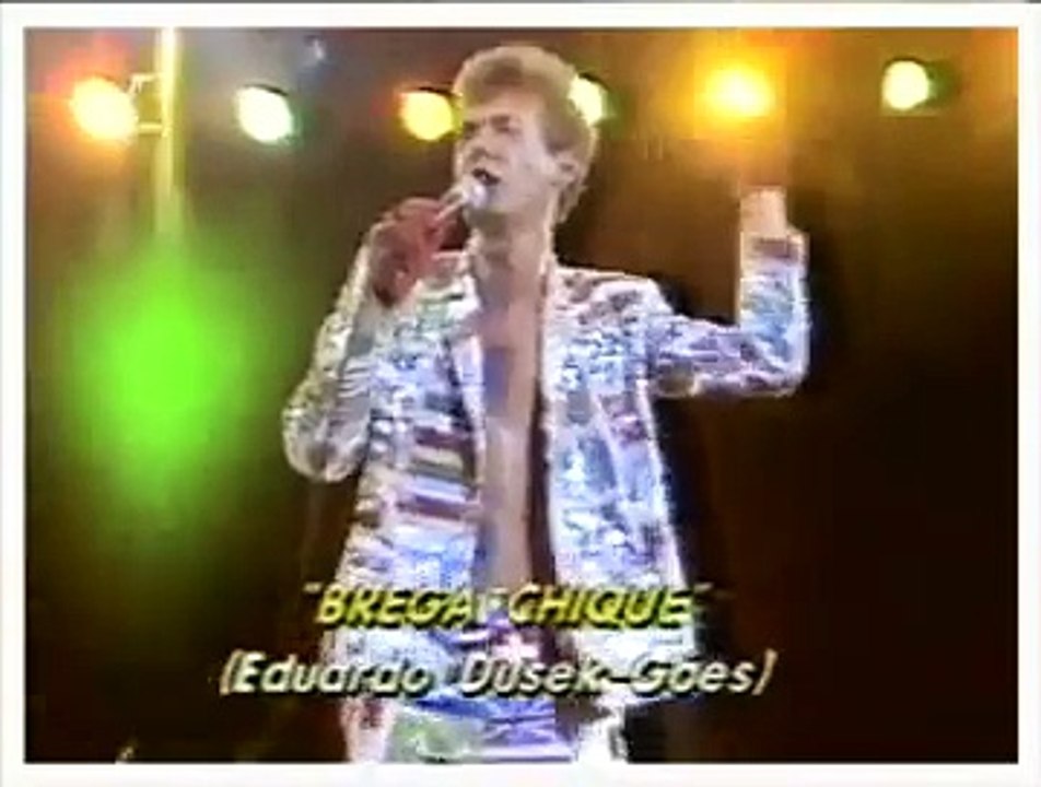 Eduardo Dusek - Brega Chique - Rock in Rio 1985