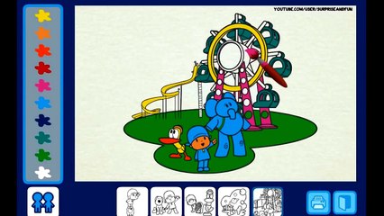 Pocoyo 2014 HD - New Pocoyo Coloring Game for Children - Play Pocoyo