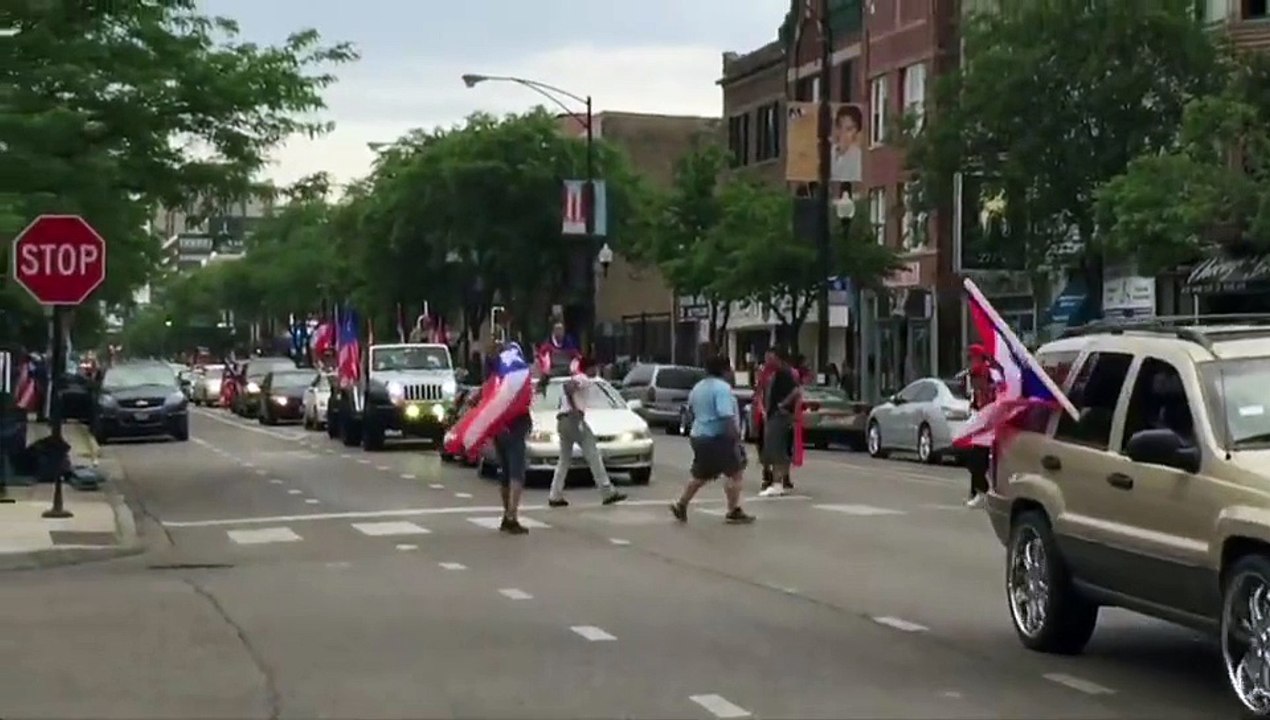Shooting Caught On Camera At Puerto Rican People's Day Parade In Chicago!
