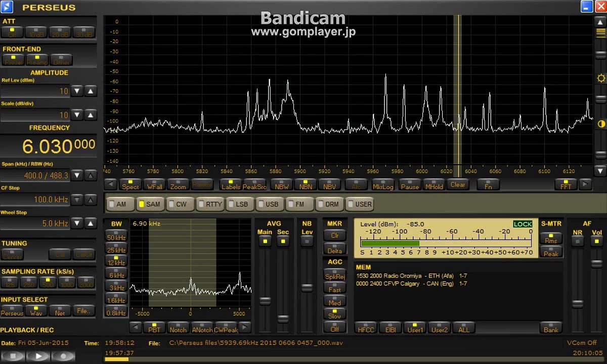 6030 kHz Radio Oromiya / June 05,2015 2000 UTC