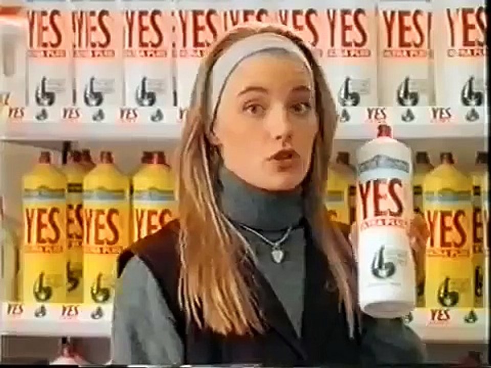 YES diskmedel retro-reklamfilm: Mamma och dotter