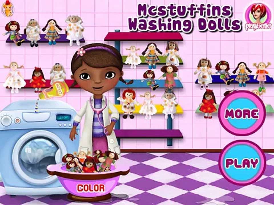 Doutora Brinquedos |  Lavar Bonecas | Doc McStuffins | Super Cartoons Disney Network