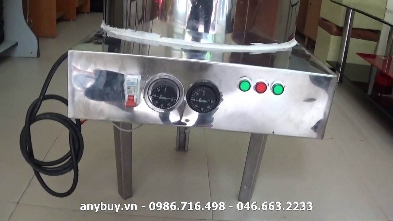 Nồi nấu phở điện inox 50 lít