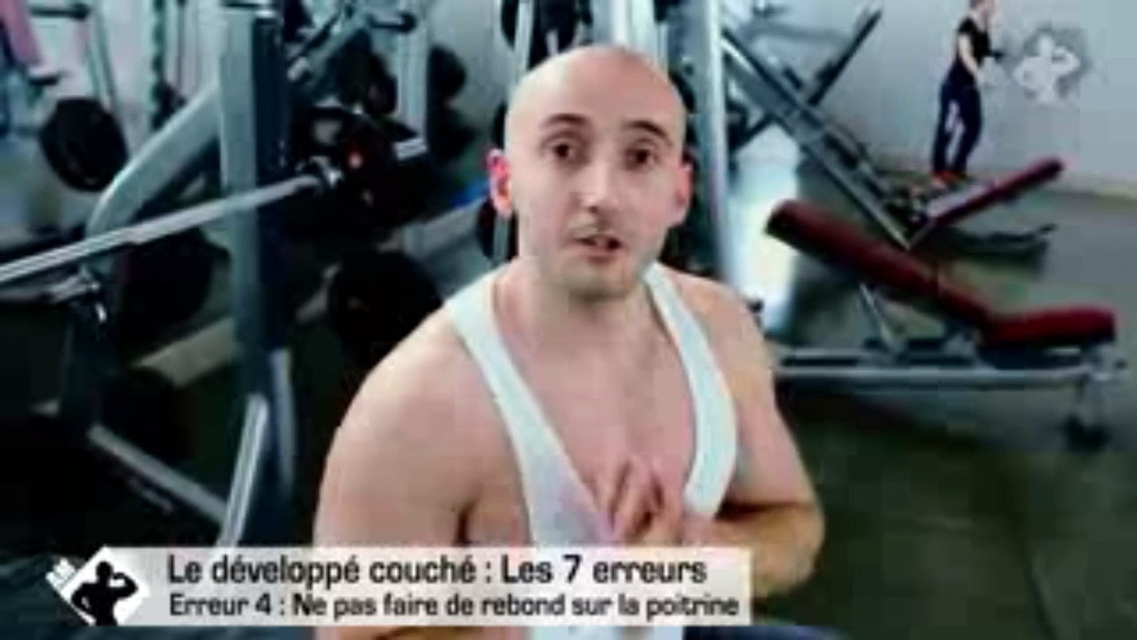 Musculation Pectoraux Développé couché