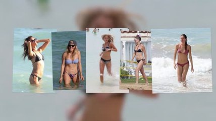 La inspiración de cuerpos de playa de 5 famosas
