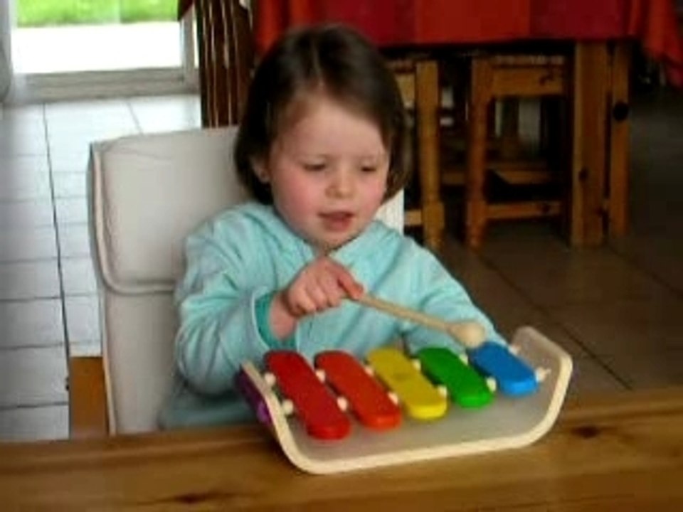 Juju au xylophone !!!!!!!!!!!!!