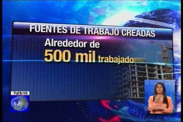 La construcción registra un crecimiento del 5,5% en el último año