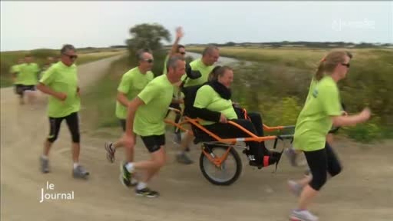 Les Foulées du Gois: Participation des personnes handicapées