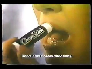 "Suzy Chapstick" Chapstick commercials
