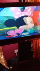 Hotdog dance with Mickey Mouse team!