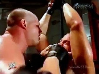 wwe - kane almost burns rvd