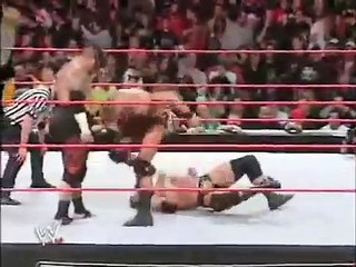 WWE RAW -- Triple H saved by HBK!