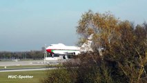 Oman Royal Flight Boeing 747SP-27 arrival at Munich München A4O-SO