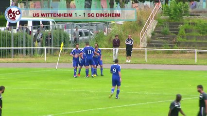 Match de barrage d'accession à la DH - S.C Dinsheim - U.S Wittenheim
