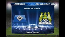 ''Champions League'' (Amburgo - Manchester City) --- Ritorno ---